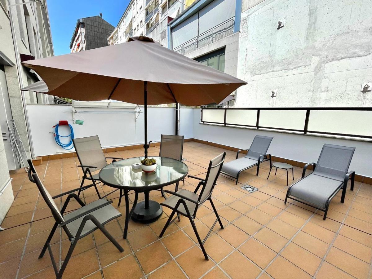 Estudio Centrico 1 Con Terraza Y Parking Privado Ourense Exterior photo